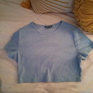 Shein Ribbed Crop Top Size L
